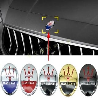 瑪莎拉蒂Maserati 車標志貼 Quattroporte Levante Ghibli Gran Turismo貼標