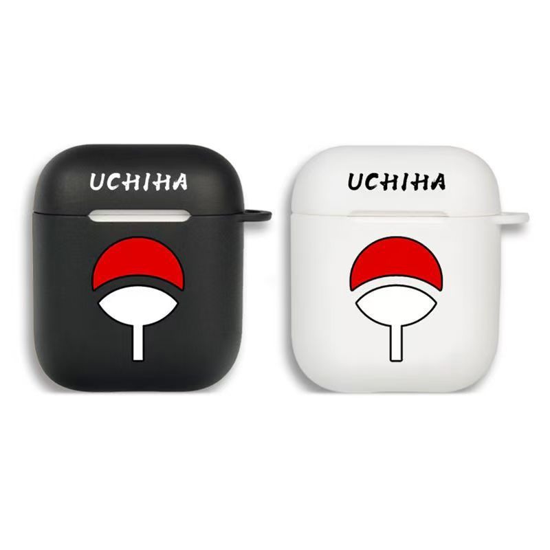 四葉草🍀宇智波鼬家族徽耳機套適用Airpods保護殻2蘋果火影忍者3代pro佐助 FJQ1