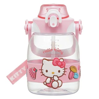 SKATER 三麗鷗 立體造型透明水壺 (附背帶) 1200ml Hello Kitty S67321