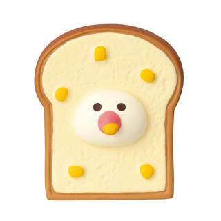 日本 DECOLE Concombre 山貓麵包店旅貓公仔/ 文鳥玉米麵包 eslite誠品