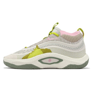 Nike 籃球鞋 Cosmic Unity 3 EP 男鞋 米白 螢光綠 環保回收材質 [ACS] DV9088-001