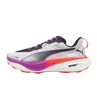 Puma 越野跑鞋 Deviate Nitro Elite Trail 男鞋 白 黑 戶外 310034-01 ACS