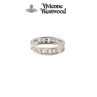 日本連線 Vivienne Westwood 薇薇安西太后 雕刻字母 鏤空戒指 復古戒指 西太后戒指 戒指 情侶款 禮物