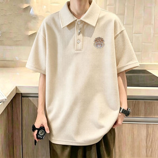 🔥M-8XL🔥男士 男上衣 男生短袖 韓版 潮流 短袖polo 男生 t恤 休閒 大尺碼男裝 男士polo衫 流行 OB