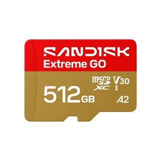 SANDISK Extreme GO microSD UHS-I 512GB V30A2 讀240M記憶卡