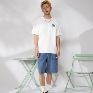 CONVERSE SORONA DOG GRAPHIC TEE EGRET 男 短袖上衣 MCJ752-W2Y