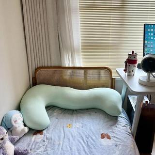 ✨壹灣出貨✨夏季涼感冰絲海馬抱枕夾腿睡覺男女生側睡專用孕婦靠墊長條抱枕頭