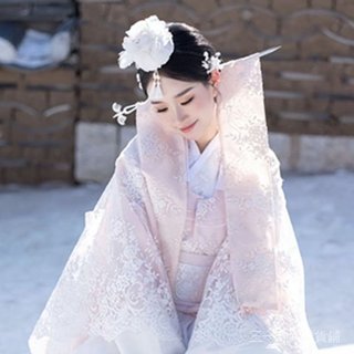 🔥臺灣熱賣🔥韓服髮飾 朝鮮族公主頭飾 韓服宮廷頭飾 韓服婚服頭飾 韓服髮簪 SCUN