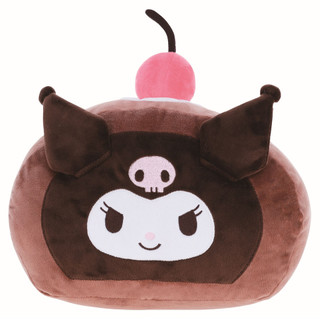丸真 x Sanrio 絨毛玩偶/ Kuromi Roll Cake eslite誠品