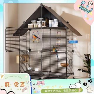 CAL-KK鳥籠鸚鵡籠家用小型玄鳳畫眉八哥珍珠牡丹大號專用鳥繁殖豪華別墅