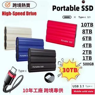 【熱賣👍保固】新款SSD移動固態硬碟高速傳輸USB3.1擴容升級500G-128TB