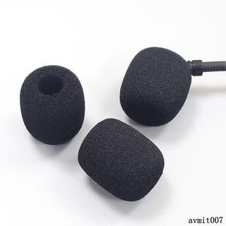 【桃園下殺價】小蜜蜂耳麥擴音器海綿套頭麥克風通用頭戴式話筒防風防噴罩網罩