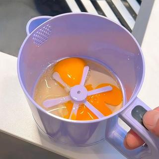 多功能打蛋攪拌機 家用廚房打發機 過濾洗米淘米一體 附攪蛋杯配件 可立式收納省空間 廚房料理工具 台灣出貨