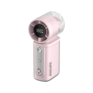 PHILIPS 飛利浦 ACR2222MPF 粉 迷你便攜 高速100檔 手持風扇 USB風扇