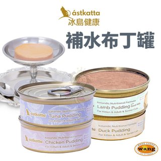 Astkatta 冰島健康 補水布丁罐 40g【24罐組】湯包罐 補水罐 主食貓罐 貓罐頭『白喵小舖』
