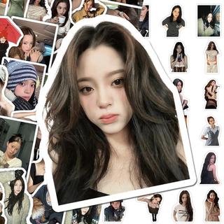 熱賣 歐陽娜娜 周邊 136張歐陽娜娜貼紙Nana元氣大提琴少女可愛妹寶高顏值物料貼畫diy