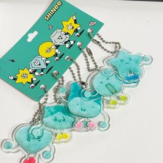 💕韓國爆款💕shinee 週邊 演唱會同款 吊飾 SHINEE可愛卡通鑰匙扣《Poet Artist》壓克力掛件