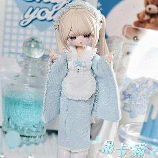 【曬月亮】盲盒手辦 BJD可動人偶 手辦公仔 匣中詩無症狀系列12分BJD蘿蔔腿手辦正品新款盲盒交換禮物 娃娃