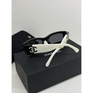 Limit精品✔️Chanel 香奈兒 經典雙C logo設計 黑白熊貓配色 女生 墨鏡