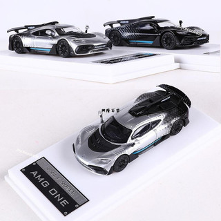 ✨興隆百貨✨1:64賓士AMG ONE跑車模擬合金汽車模型收藏擺件 QSXH