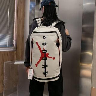 【優選桃源-精品】時尚男女運動休閒籃球訓練包 潮電腦包 學飛人aj揹包 幹濕分離健身包 韓國男用揹包 男生後揹包 書包
