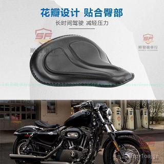 哈雷機車Sportster XL883 XL1200 改裝複古彈簧單坐墊皮座單座『順發機車行』