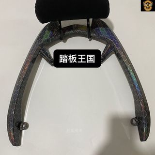 適用於勁戰四代目 / 五代目 鋁合金後貨架 後尾翼 改裝後靠背 機車專用配件 無損安裝【馭風機車】