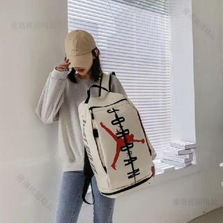 【優選桃園－精品】家用品籃球袋 籃球袋 籃球包 球袋 新款AJ飛人雙肩包男女學生書包大容量手提斜挎籃球運動揹包電腦包