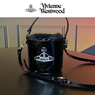 日本連線 Vivienne Westwood 薇薇安西太后 DAISY 土星銀標 可拆卸肩帶 抽繩 真皮水桶包 水桶包