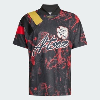 Adidas Graphic Jersey KD8436 男 足球衣 黑紅 2026 FIFA 亞特蘭 短袖球衣