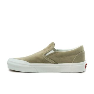 Vans Classic Slip-On T 卡其 懶人鞋 天鵝絨 加厚 休閒鞋 VN0A4P3CTCH【SPLY】