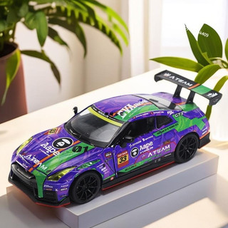 ✨興隆百貨✨模型 1：32 nissan gtr nismo r35 覺醒聯名款 閤金 汽車模型 擺件 聖誕節禮物 新年