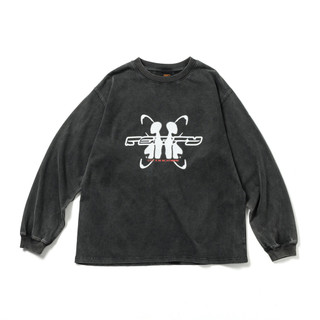 FEISTY WASHED LONG SLEEVE 水洗黑薄長袖 水洗黑 FS-US23-43 [台灣現貨]