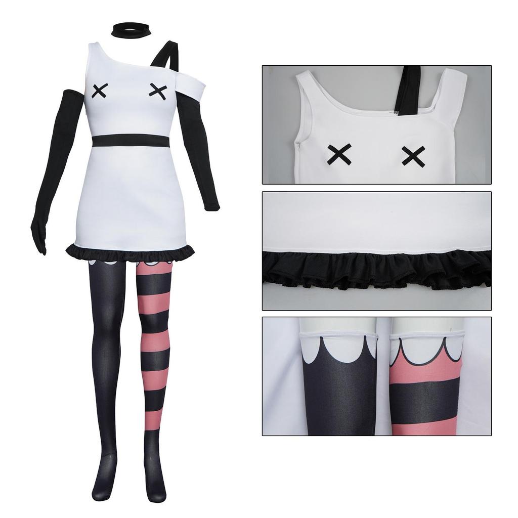 【⚡漫之家】|地獄客棧vaggie cos服裝 極惡老大vaggie 地獄客棧維姬cos服5.23