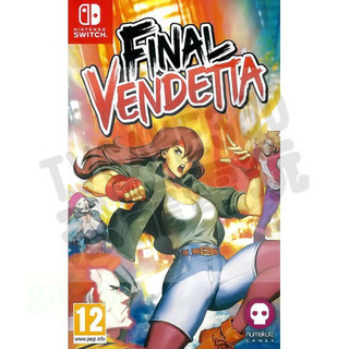 【全新未拆】任天堂 SWITCH NS 終極復仇 橫向卷軸動作遊戲 FINAL VENDETTA 中文版【台中恐龍電玩】