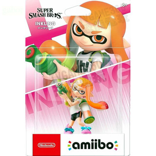 任天堂 AMIIBO NFC SWITCH NS 任天堂明星大亂鬥 橘色女孩 漆彈大作戰 斯普拉遁 ORANGEGIRL