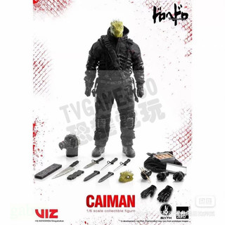 THREEZERO 3A 異獸魔都 開曼 1/6 CAIMAN 可動人偶 約36cm【台中恐龍電玩】