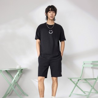 CONVERSE SMILE LOGO TEE BLACK 男女 短袖上衣 UCJ688-023