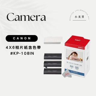 Canon 4x6相片紙含色帶108張 KP-108IN 適用 CP1200 CP1300 CP1500 SELPHY