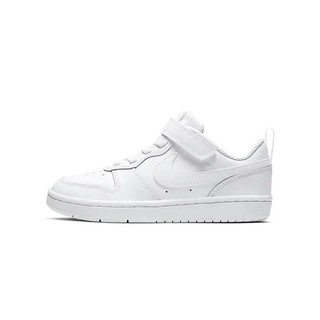 Nike Court Borough Low 2 GS 白 魔鬼沾 中童 BQ5451-100
