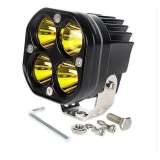 ✨優選特價#四葉草正品led射燈12v-80v機車電動車改裝霧燈防水改照燈霧燈#GX