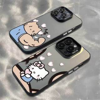 肌肉kitty貓 iPhone11 12 13 14 15 16 17 Pro max手機殼 卡通 蘋果XR XSMAX