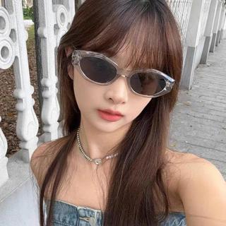 HUO 小紅書爆款潮搭 墨鏡 復古貓眼高級感偏光墨鏡男女2025新款防紫外線開車 太陽眼鏡 rococo