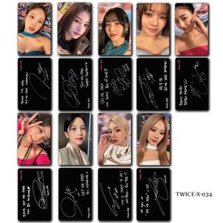 twice 小卡 周子瑜 韓國女團twice周邊小卡應援卡簽名自拍寫真照片卡錢包卡套卡