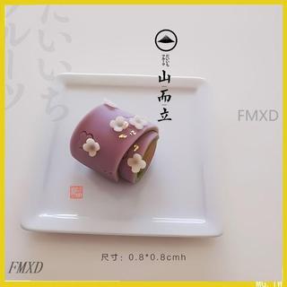 YL日本和果子烘焙花模具茶果子唐果子裝飾翻糖小花