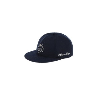 6cRAyon Wool Baseball Cap Navy 毛呢棒球帽