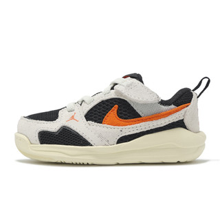 Nike 童鞋 Jordan CMFT Era TD 小童 學步鞋 白 黑 橘 魔鬼氈 [ACS] HQ0508-018