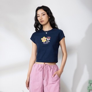 CONVERSE PETS GRAPHIC BABY FIT TEE 女 短袖上衣 WCJ771-695