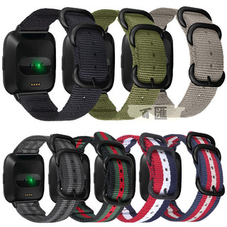 適用 三星 Galaxy Watch 9 8 Classic 錶帶 尼龍編織 運動 手錶腕帶40mm 44mm