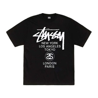 Stussy World Tour Tee 世界巡迴 短袖 黑色 3903962-BK [台灣現貨]